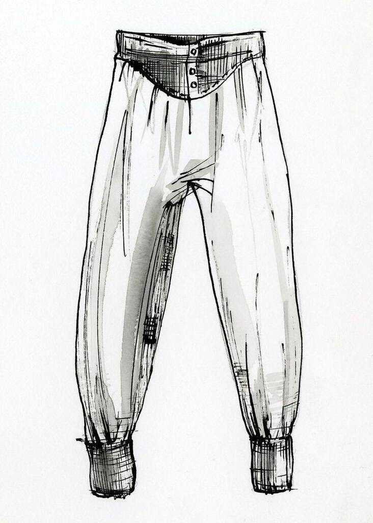 氛围感长裤展示