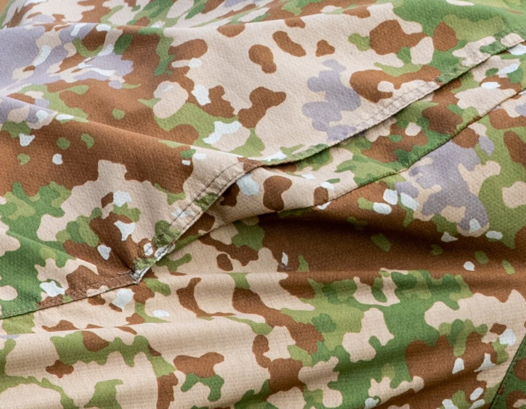 迷彩面料特写