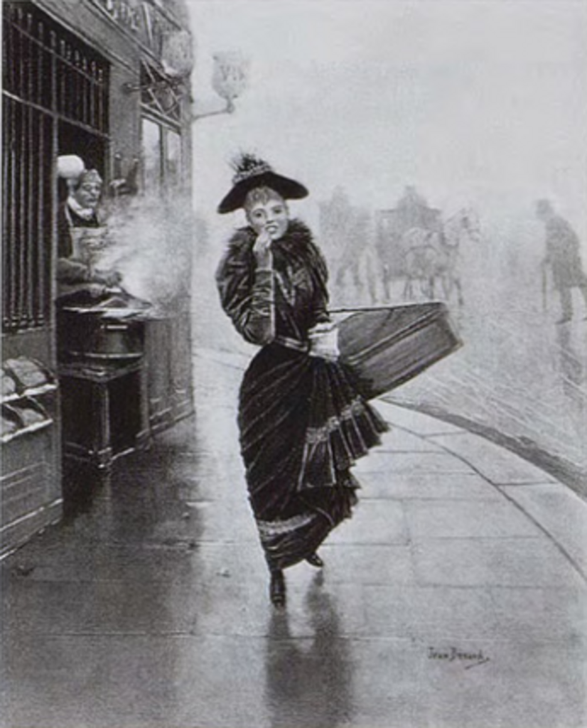 骑行时风衣下摆飘扬的轨迹