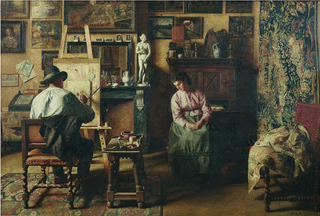 艺术工作室场景