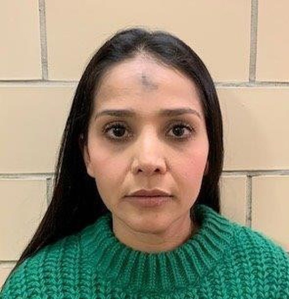 绿色针织衫肖像