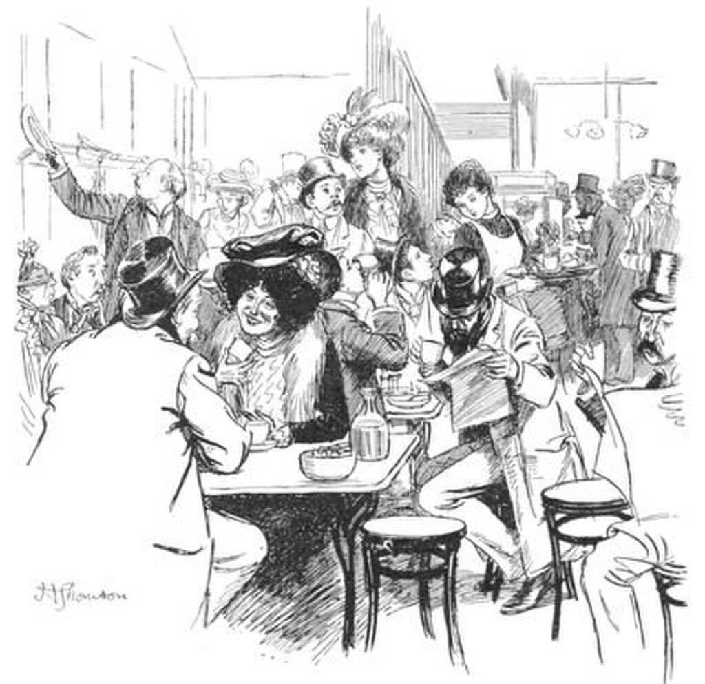 维多利亚时代咖啡馆