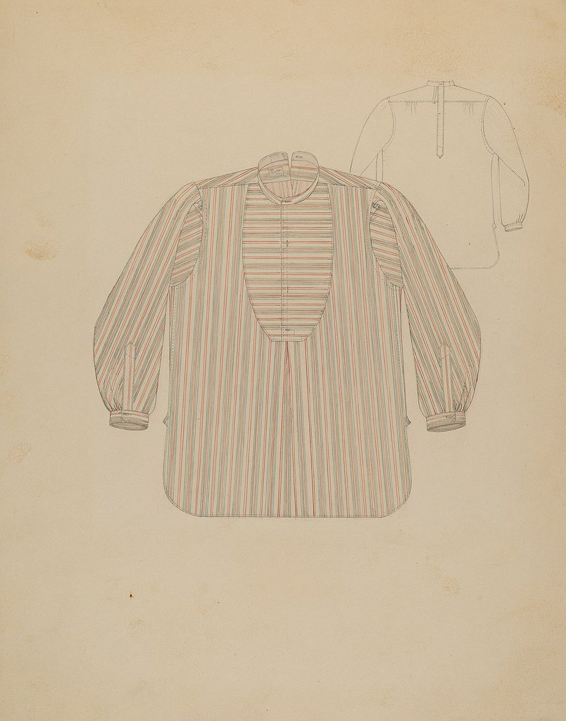 牛津闲适蓝衬衫