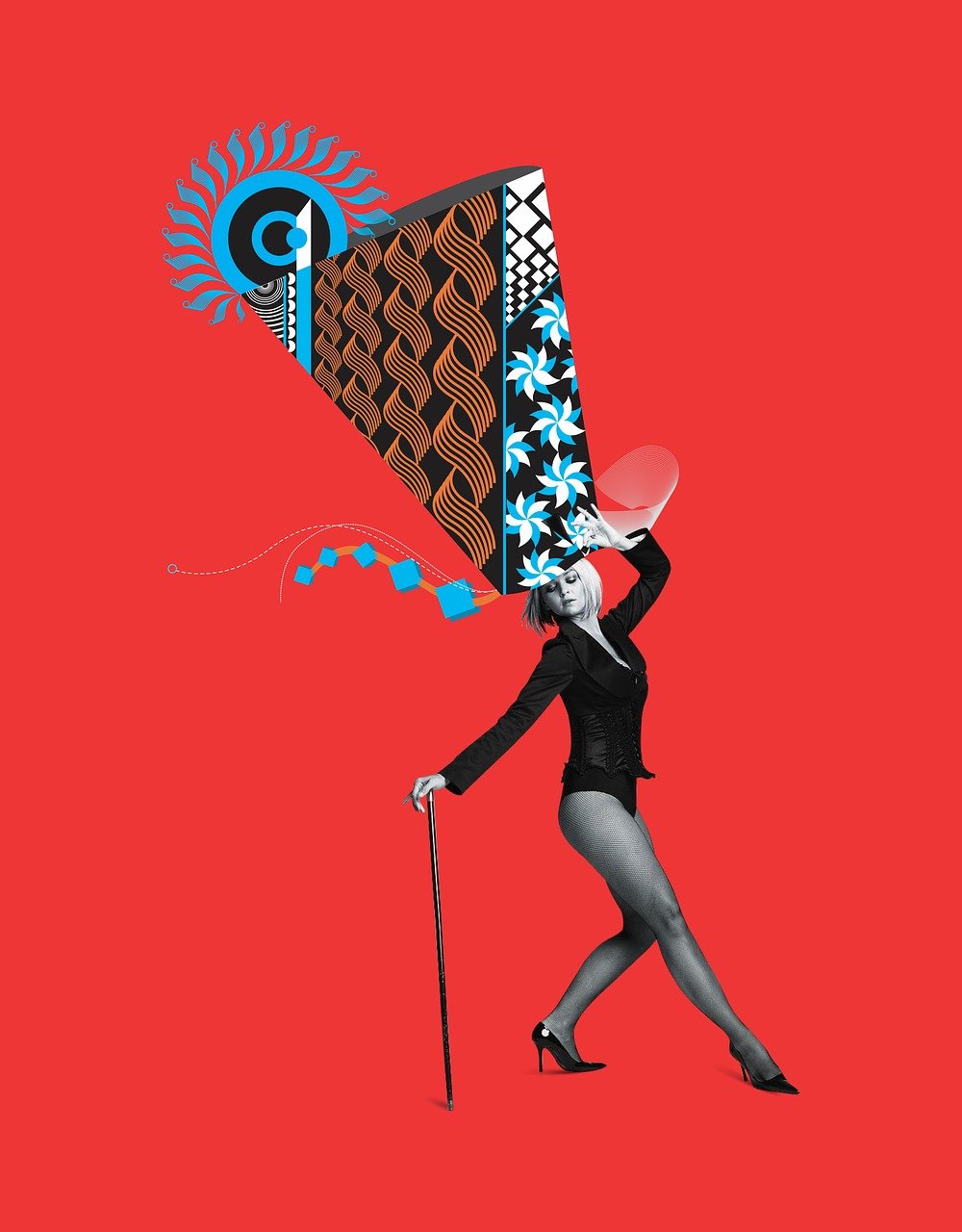 廓形之美 - 时尚插画