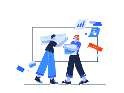 团队协作现代风格图片